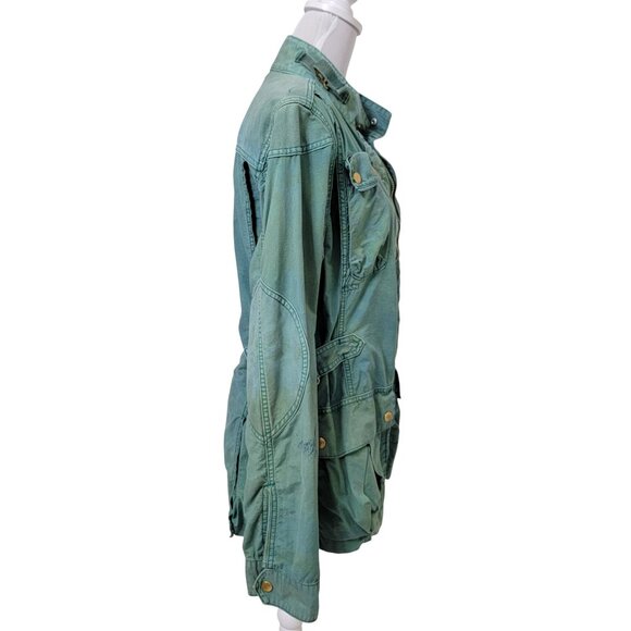 PRPS Goods Co Size L Slim Fit Utilitarian Jacket, Heavily Distressed/Stained - Picture 6 of 15